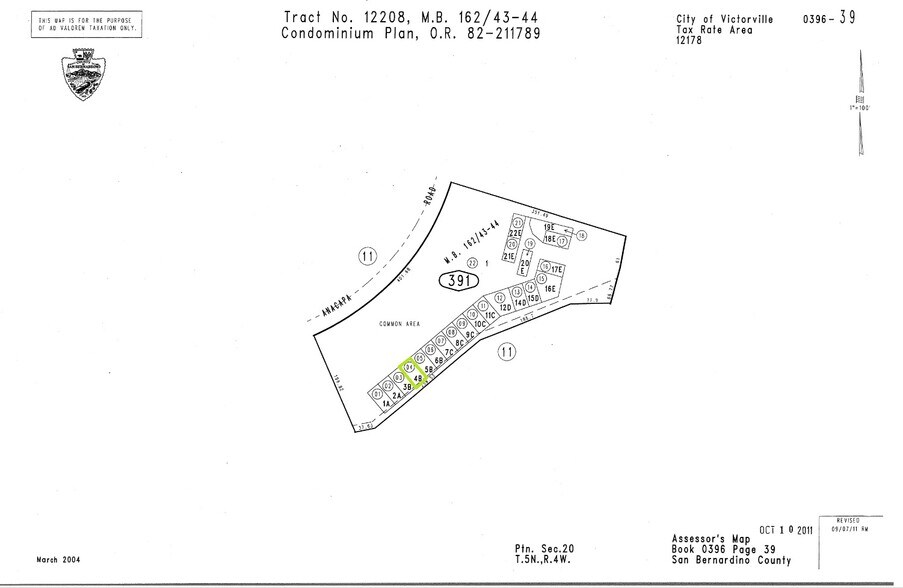 15409 Anacapa Rd, Victorville, CA à vendre - Plan cadastral - Image 3 de 32