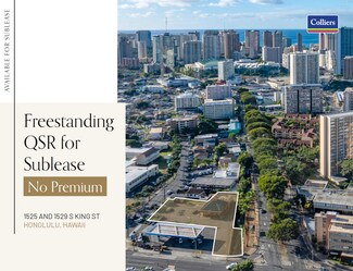 Plus de détails pour 1525 S King St, Honolulu, HI - Commerce de détail à louer