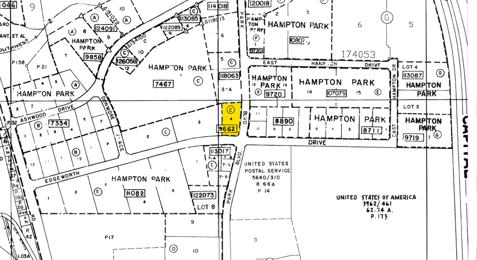 8900 Edgeworth Dr, Capitol Heights, MD for lease - Plat Map - Image 3 of 46