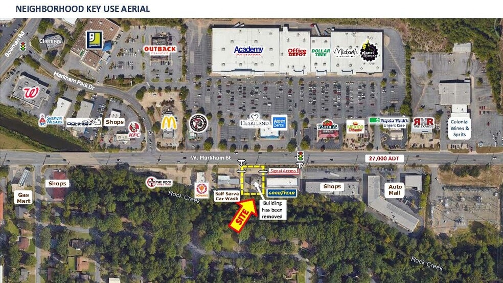 11415 W Markham St, Little Rock, AR for sale - Building Photo - Image 2 of 9