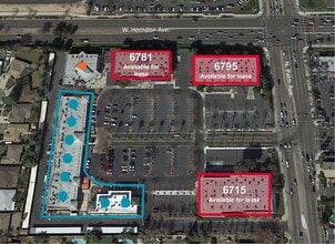 6795 N Palm Ave, Fresno, CA for lease Map- Image 2 of 4