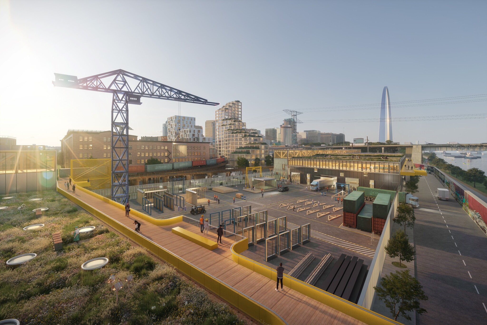 Gateway South Industrial Core Redevelopment, Saint Louis, MO à louer Photo du b timent- Image 1 de 6