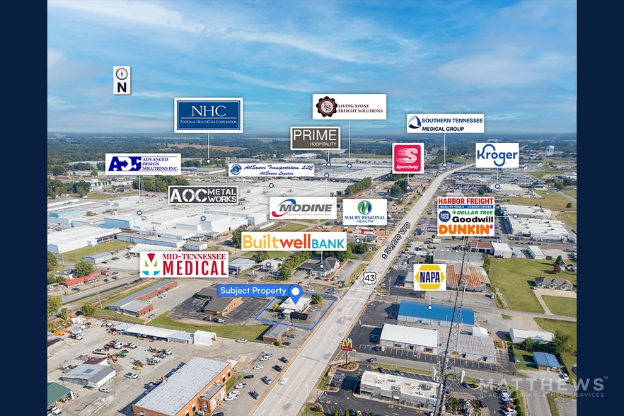 1225 N Locust Ave, Lawrenceburg, TN for sale - Building Photo - Image 3 of 3