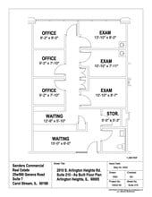 2010 S Arlington Heights Rd, Arlington Heights, IL for lease Floor Plan- Image 1 of 1