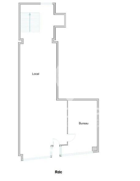 Retail in Paris for sale - Floor Plan - Image 1 of 3