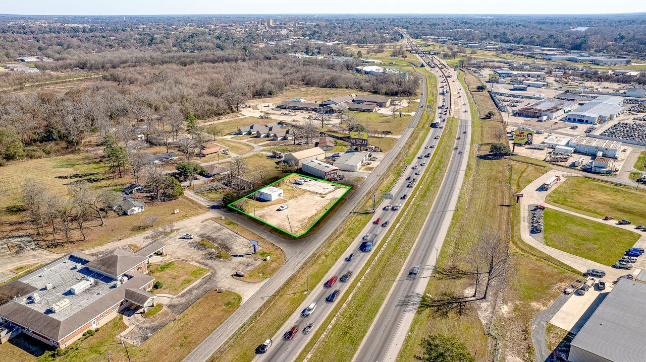 1301 Glenwood Dr, West Monroe, LA for sale Aerial- Image 1 of 8