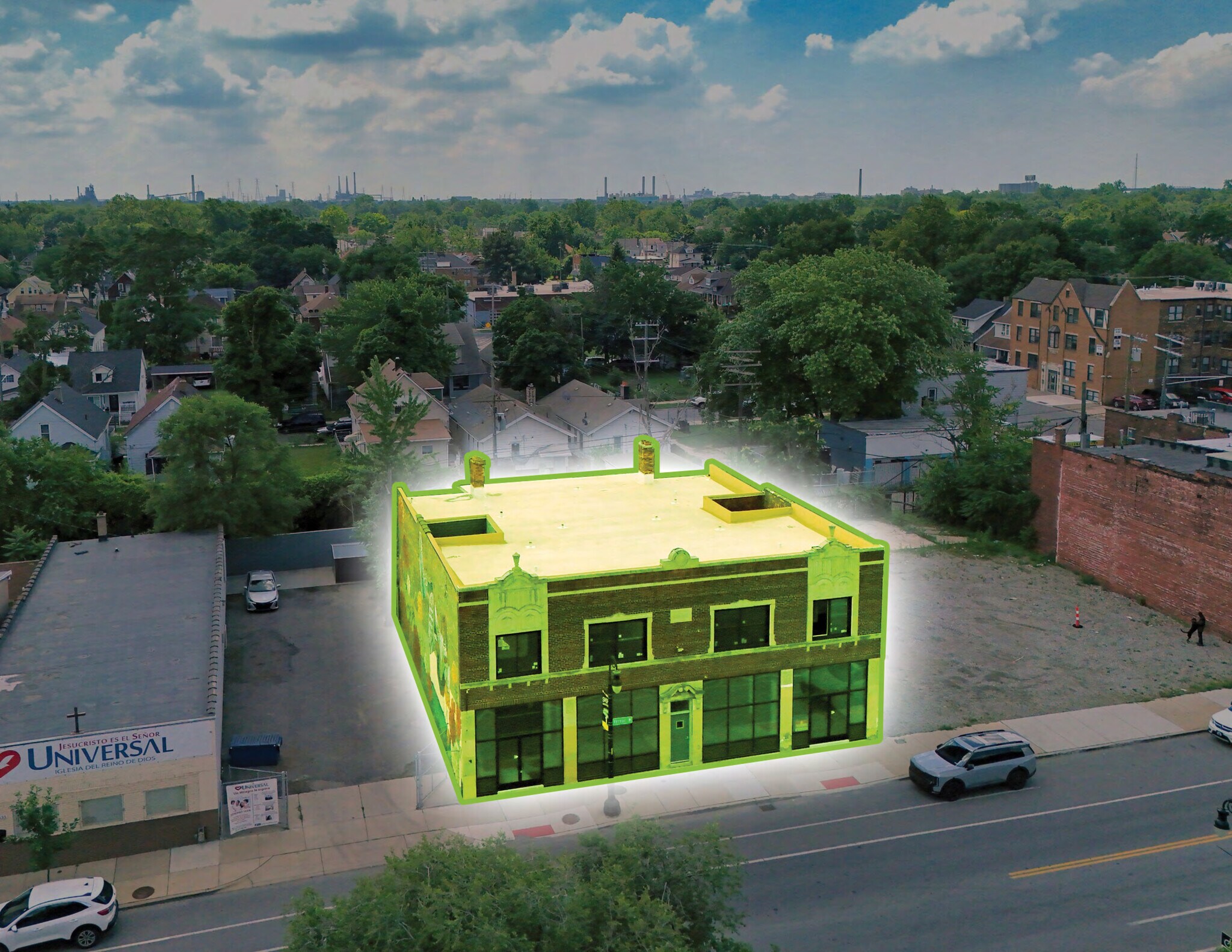 8605 W Vernor Hwy, Detroit, MI à louer Photo du bâtiment- Image 1 de 16