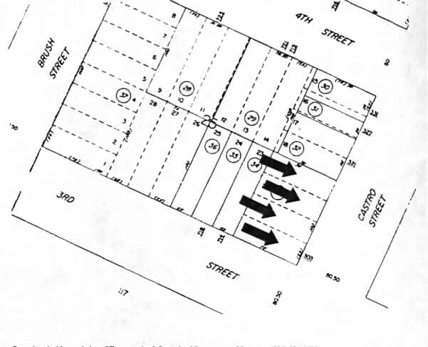 303 Castro St, Oakland, CA à vendre - Plan cadastral - Image 3 de 3