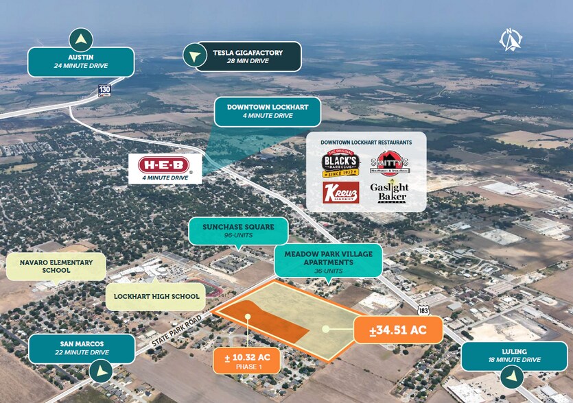 400 State Park Rd, Lockhart, TX à vendre - Photo du bâtiment - Image 2 de 6