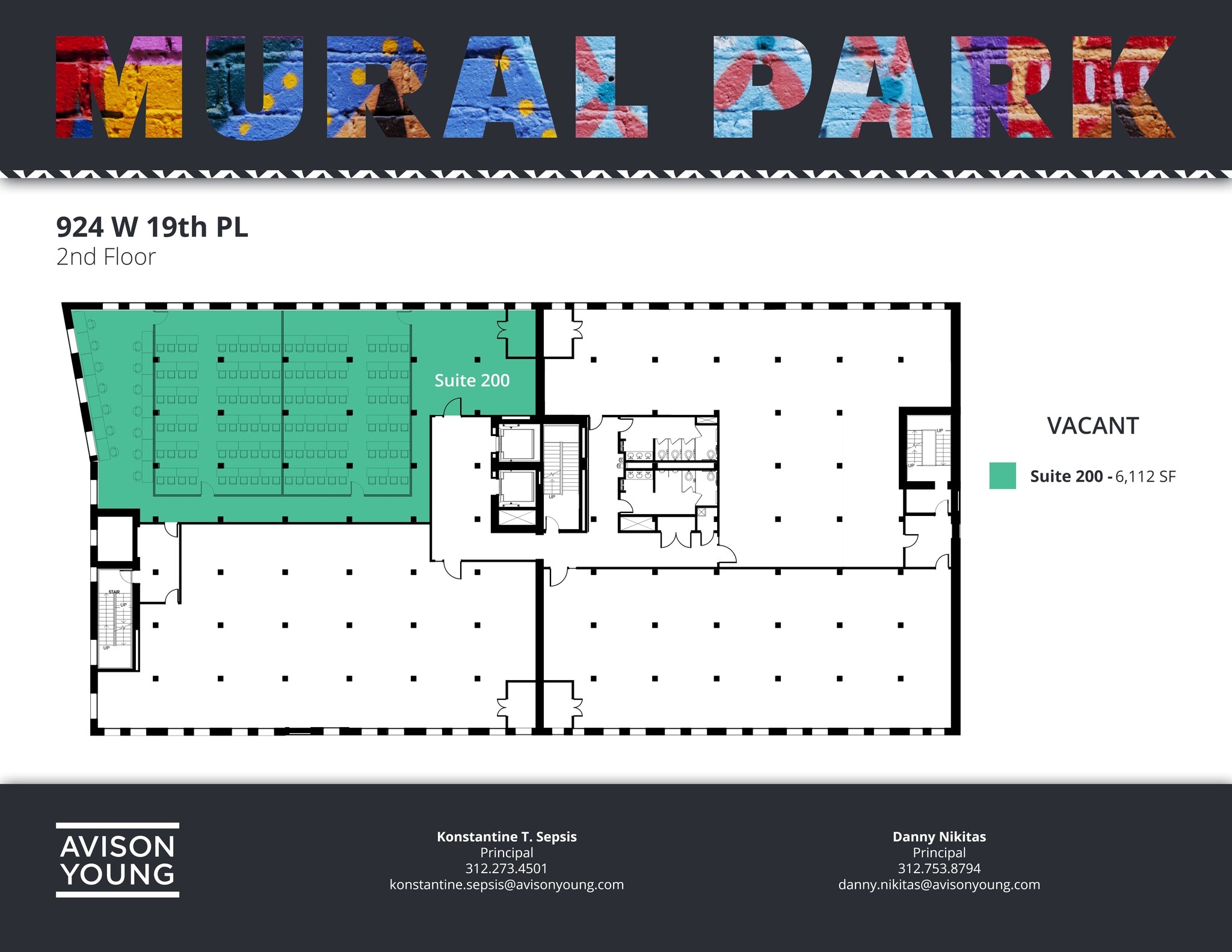 924 W 19th Pl, Chicago, IL à louer Plan de site- Image 1 de 2