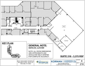 8 Neshaminy Interplex, Trevose, PA à louer Plan d  tage- Image 2 de 2