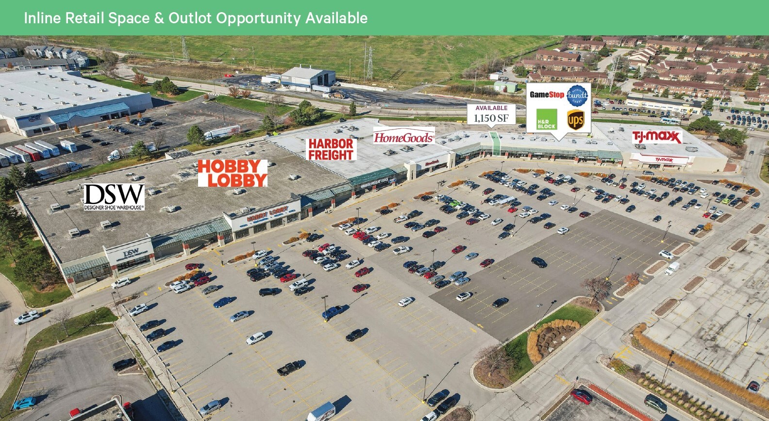 2308-2406 S Green Bay Rd, Racine, WI for lease Building Photo- Image 1 of 10