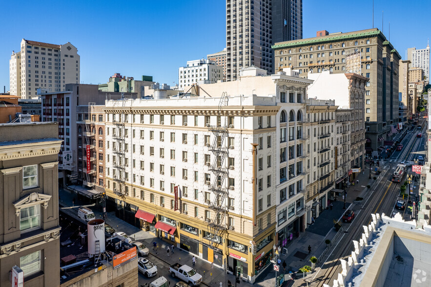 207-217 Powell St, San Francisco, CA for lease - Aerial - Image 2 of 3