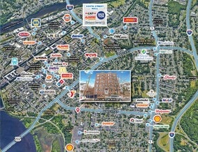 37 Clinton Ave, Holyoke, MA - Aérien  Vue de la carte