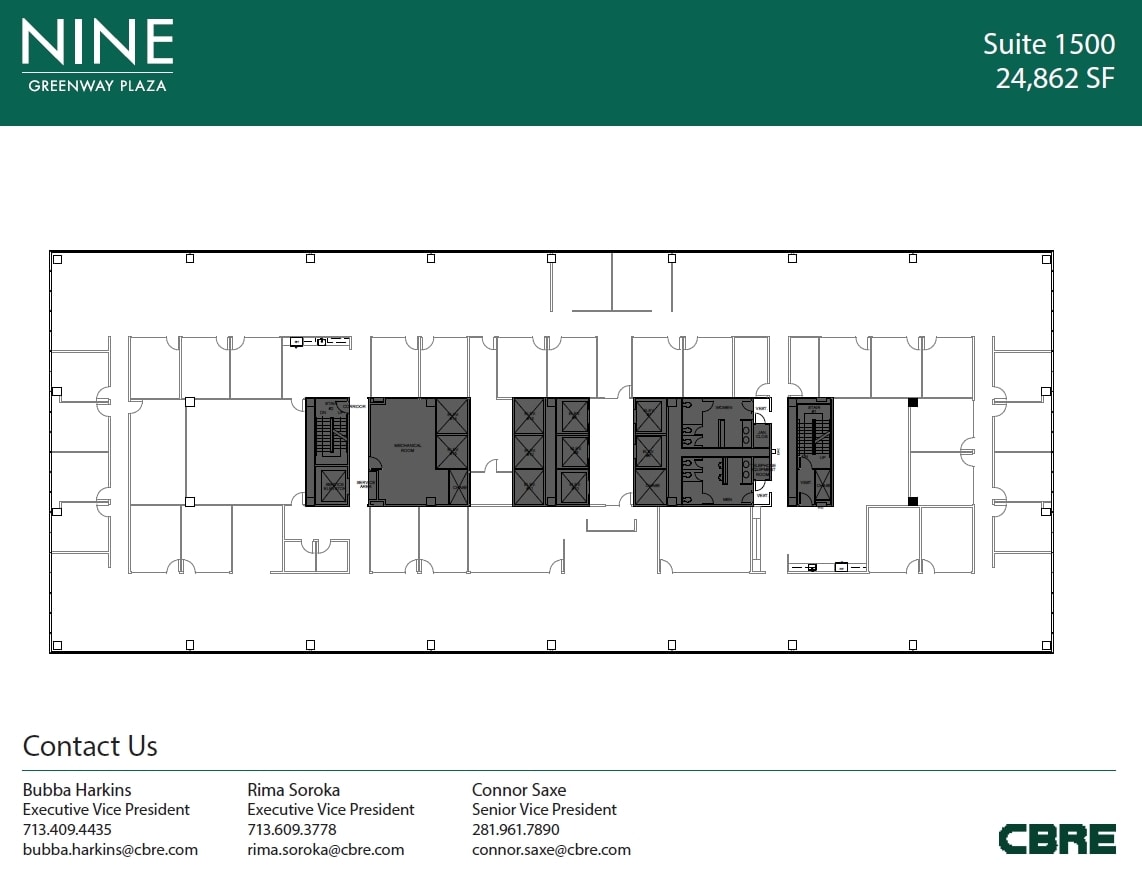 9 Greenway Plz, Houston, TX à louer Plan d’étage- Image 1 de 1
