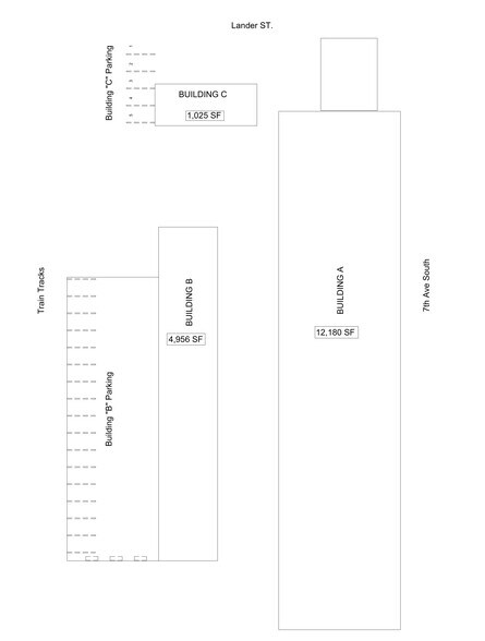 701-707 S Lander St, Seattle, WA à louer - Plan de site - Image 1 de 17