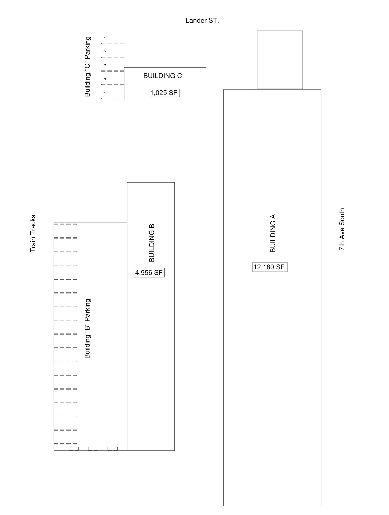 701-707 S Lander St, Seattle, WA à louer Plan de site- Image 1 de 18