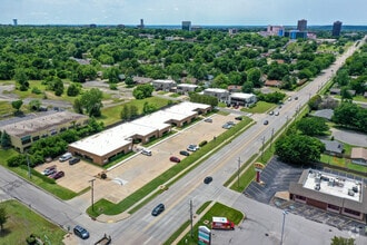 6114-6116 E 61st St, Tulsa, OK - AERIAL  map view - Image1