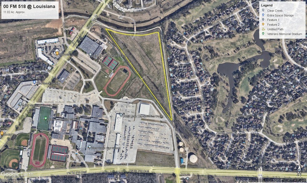 00 FM 518 @ Louisiana, League City, TX à vendre - Photo du bâtiment - Image 2 de 5