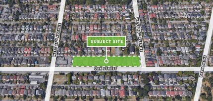 8029-8225 Oak St, Vancouver, BC - aerial  map view