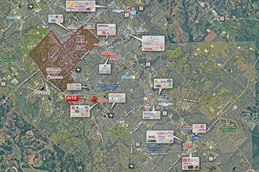 Unique College Station Investment portefeuille de 2 propriétés à vendre sur LoopNet.ca - Photo du bâtiment - Image 3 de 3