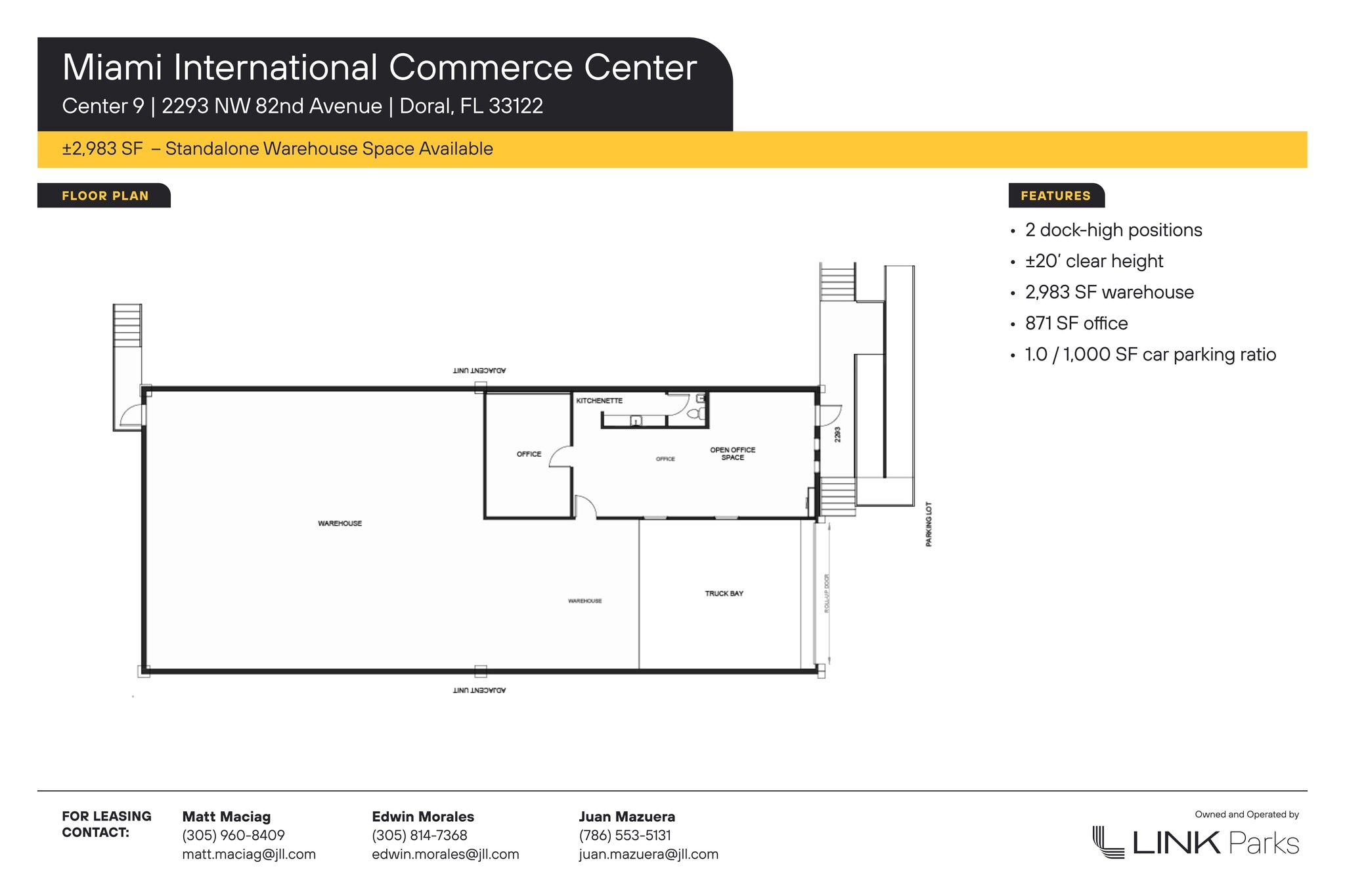 7950-7966 NW 14th St, Miami, FL for lease Site Plan- Image 1 of 19