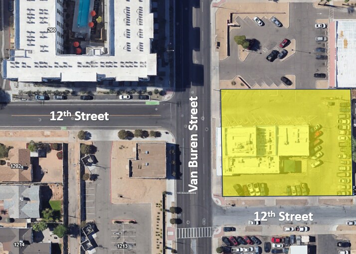 1170 E Van Buren St, Phoenix, AZ à vendre - Photo du bâtiment - Image 2 de 5