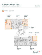 6565 E Carondelet Dr, Tucson, AZ à louer Plan d  tage- Image 2 de 2