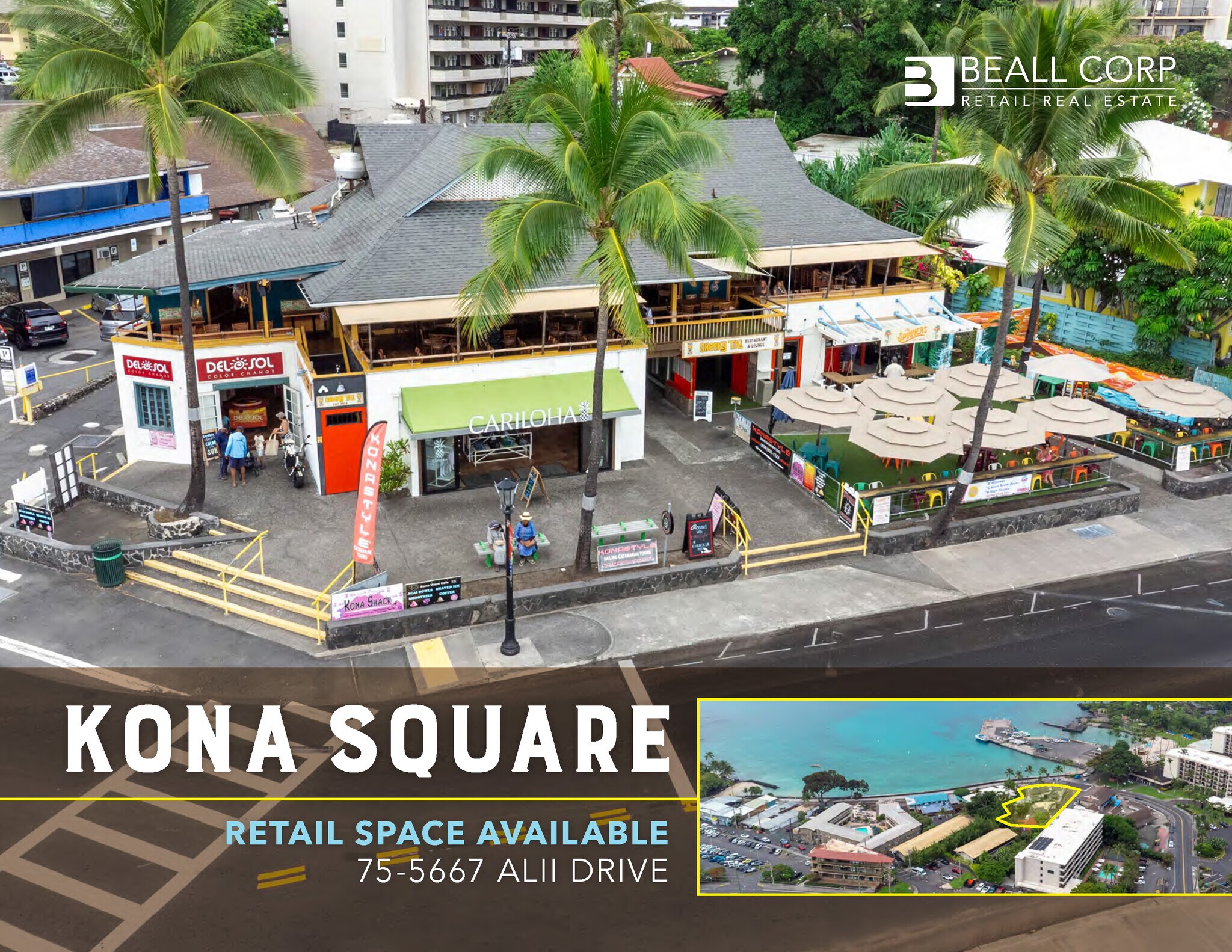 75-5669 Alii Dr, Kailua Kona, HI à louer Photo du bâtiment- Image 1 de 12