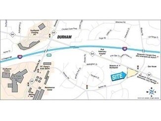 Plus de détails pour 1004 North Carolina 54 Hwy, Durham, NC - Terrain à vendre