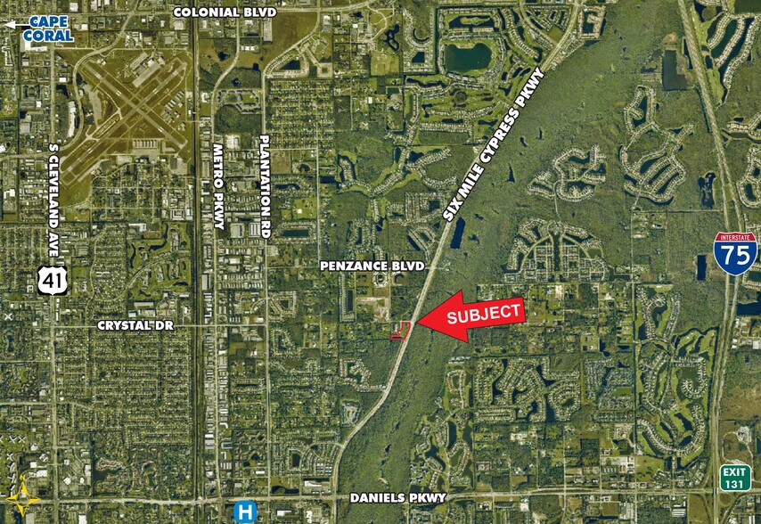 12141-12151 Carissa Commerce Ct, Fort Myers, FL à vendre - Aérien - Image 2 de 4