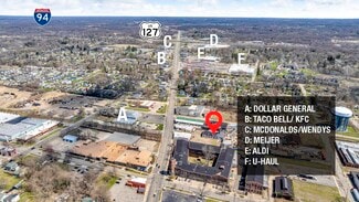 Plus de détails pour 2419 E Michigan Ave, Jackson, MI - Industriel à vendre
