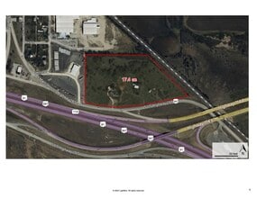 10290 U.S. 287, Rhome, TX - AERIAL map view - Image1