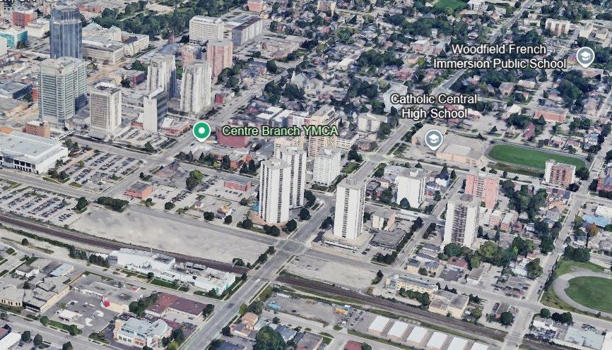 415 York St, London, ON à vendre - Aérien - Image 2 de 2