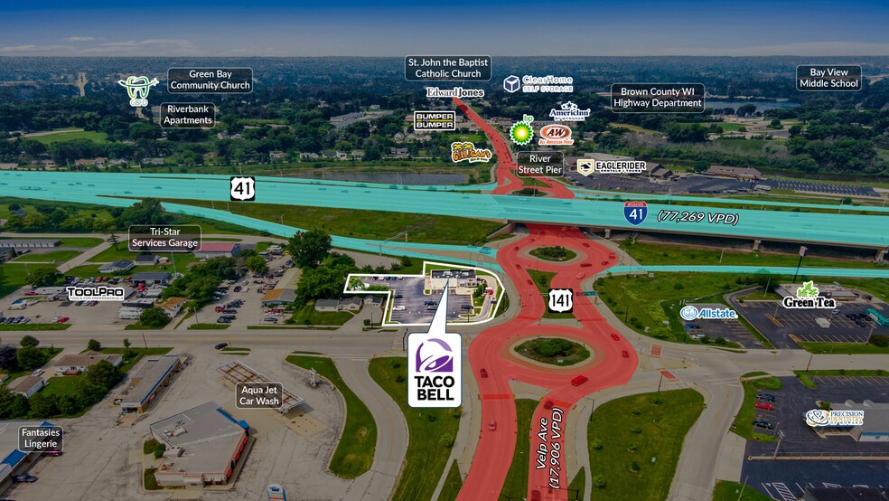 1897 Velp Ave, Green Bay, WI for sale - Building Photo - Image 3 of 5