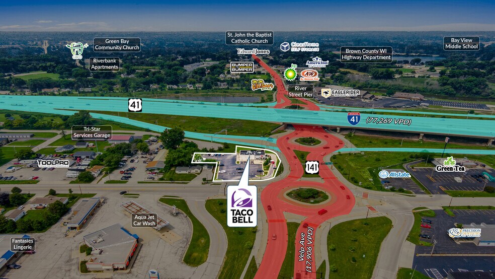 1897 Velp Ave, Green Bay, WI à vendre - Photo du bâtiment - Image 3 de 5