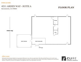 4211-4239 Arden Way, Sacramento, CA à louer Plan de site- Image 1 de 14