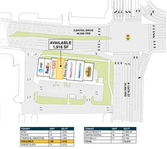 Plus de détails pour 12455 W Capitol Dr, Brookfield, WI - Commerce de détail à louer