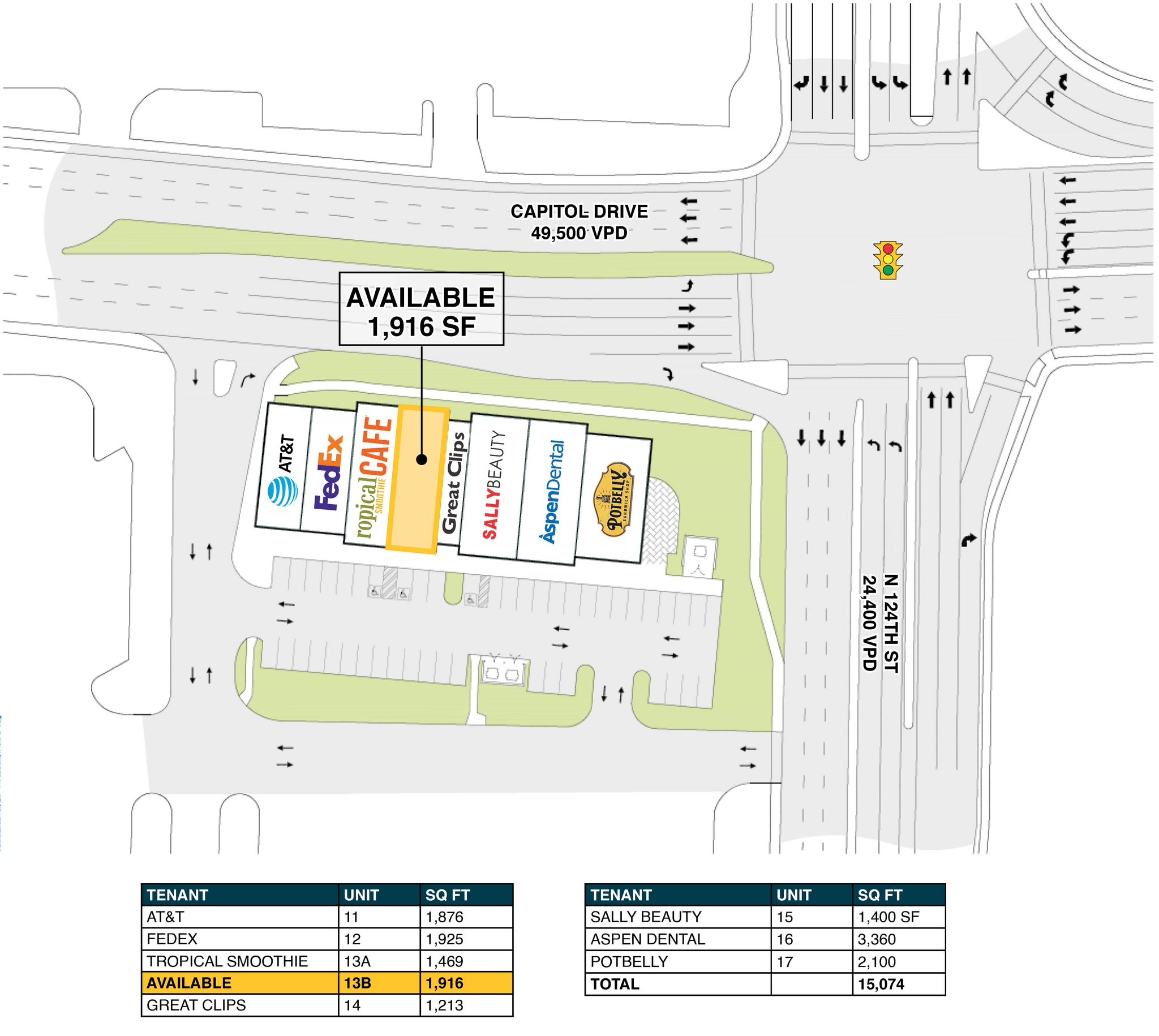 12455 W Capitol Dr, Brookfield, WI for lease Primary Photo- Image 1 of 11