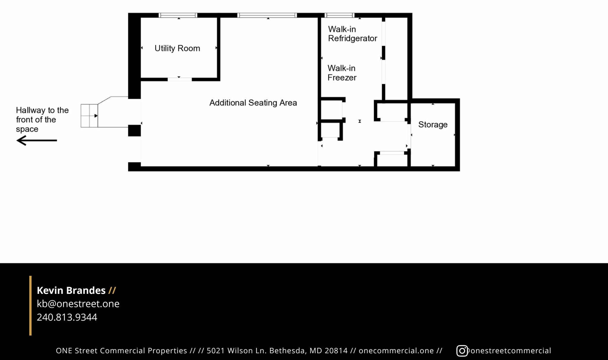 3740-3742 12th St NE, Washington, DC à louer Plan d’étage- Image 1 de 4