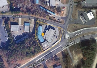 1445 Pilgrim Mill Rd, Cumming, GA - AERIAL  map view