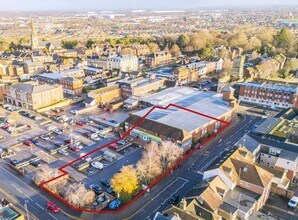 Barnfield Rd, Swindon, WIL - Aerial  map view