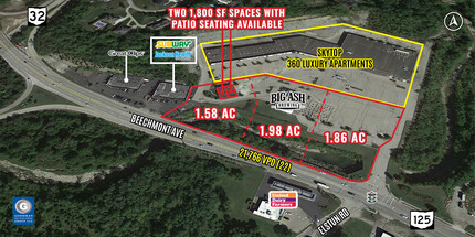 5230 Beechmont Ave, Cincinnati, OH - Aérien  Vue de la carte - Image1