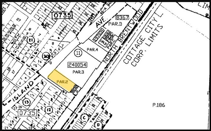 4505 Rhode Island Ave, North Brentwood, MD à vendre - Plan cadastral - Image 3 de 4