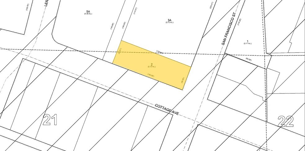 43 S San Francisco St, Flagstaff, AZ à louer - Plan cadastral - Image 2 de 12