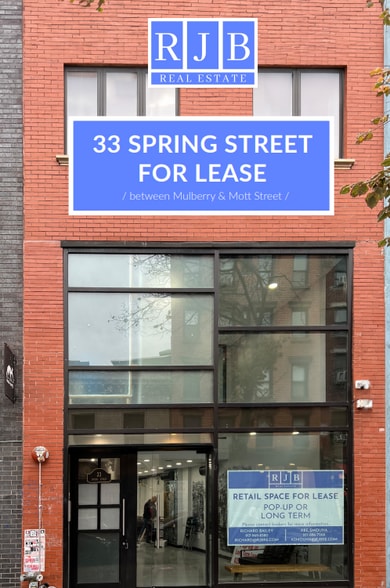33 Spring St, New York, NY à louer - Photo du bâtiment - Image 3 de 7