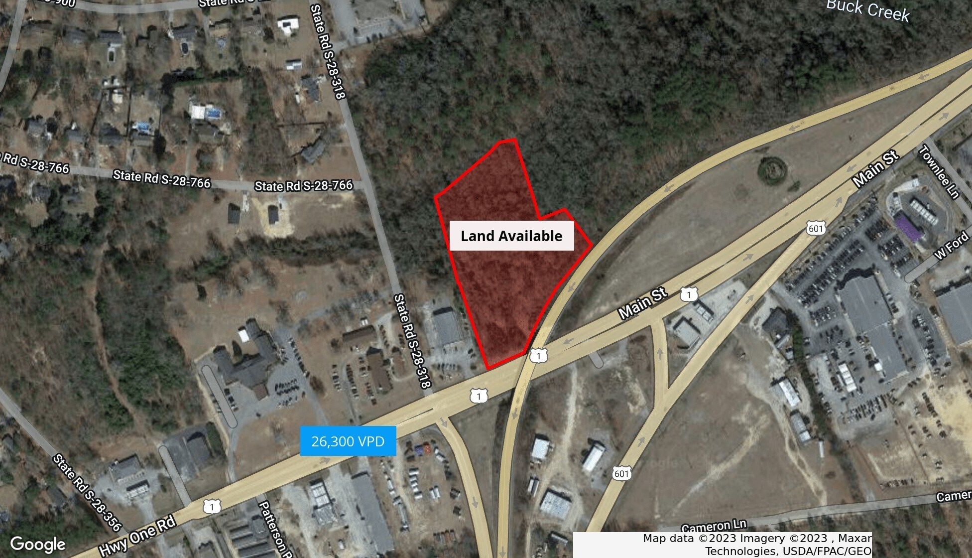 Highway 1 South, Lugoff, SC for sale Building Photo- Image 1 of 2