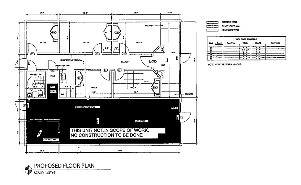 701 Highway 352, Mesquite, TX à louer Plan d’étage- Image 1 de 1