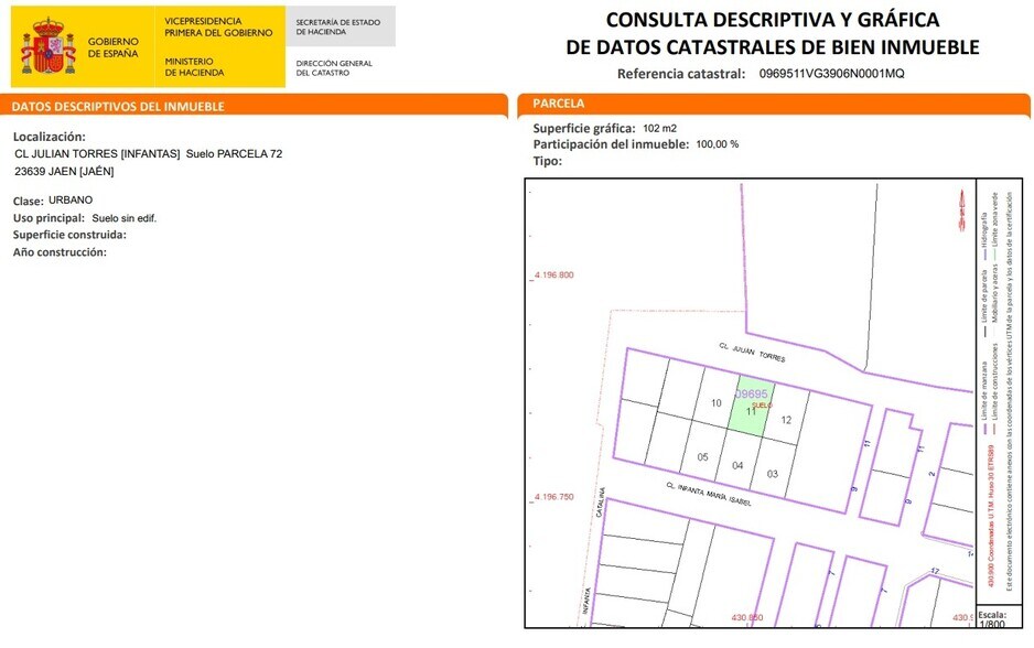 Calle Julián Torres, Parcela 72, Jaén, Jaén à vendre - Plan d’étage - Image 3 de 13