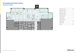 60 Castlereagh St, Sydney à louer Plan d’étage- Image 1 de 1
